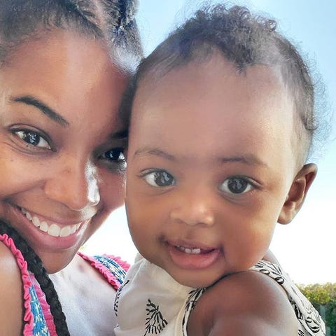 Gabrielle Union Shared The Cutest Photo Of Her Daughter In A Wig Gabrielle Union Shared The Cutest Photo Of Her Daughter In A Wig