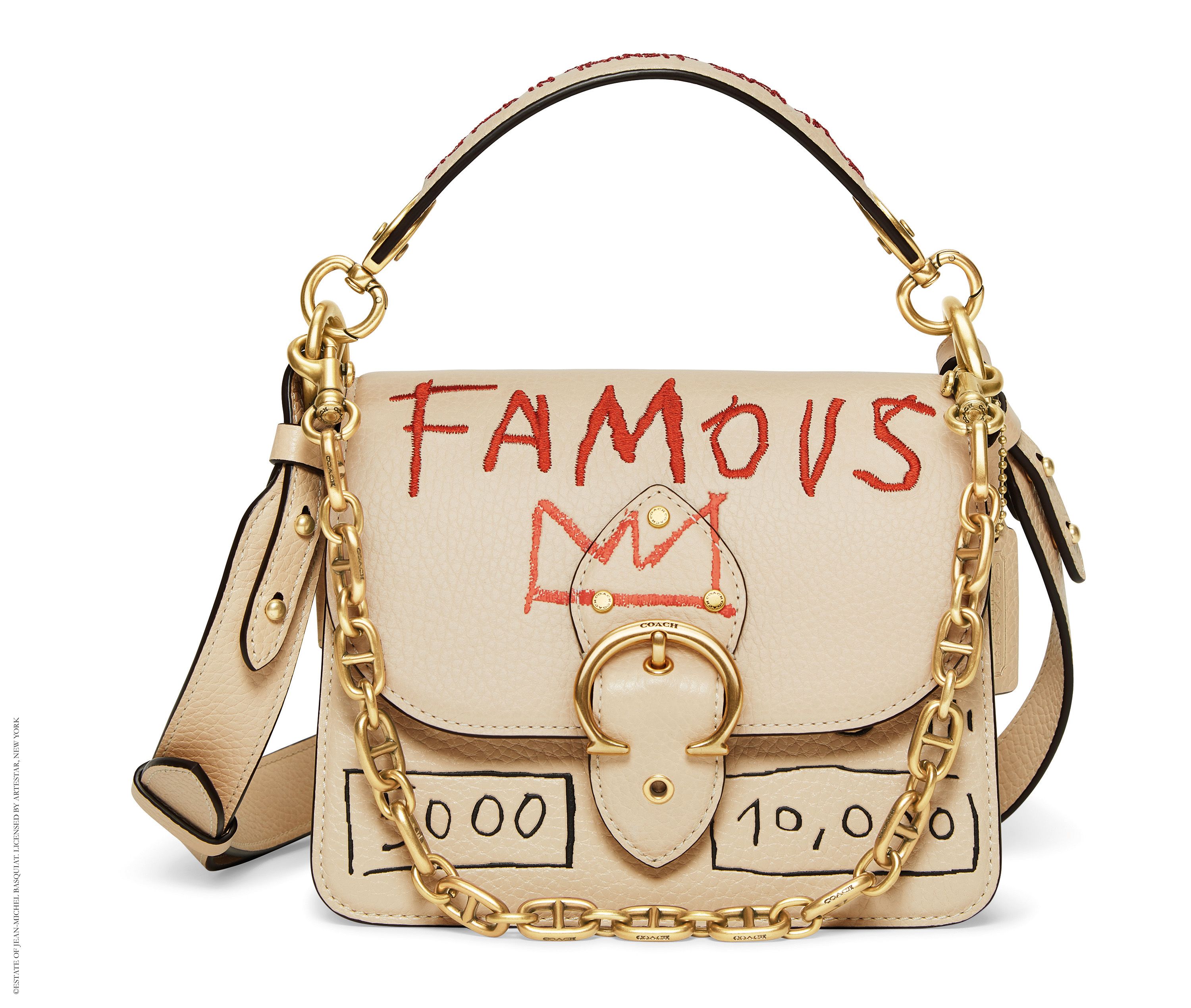 coach basquiat shoulder bag