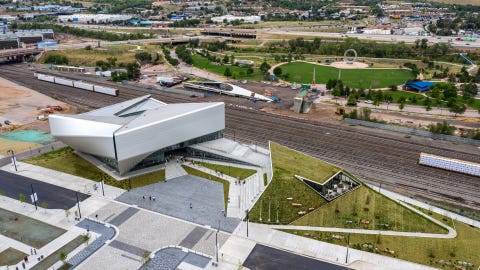 A Colorado Sping, il nuovo Museo Olimpico e Paralimpico progettato da Diller Scofidio + Renfro a colorado sping, il nuovo museo olimpico e paralimpico progettato da diller scofidio renfro