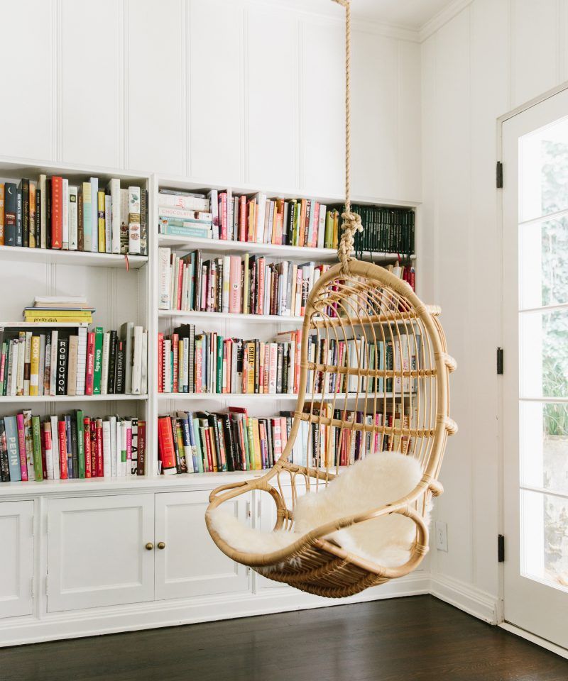 rocking chair reading corner