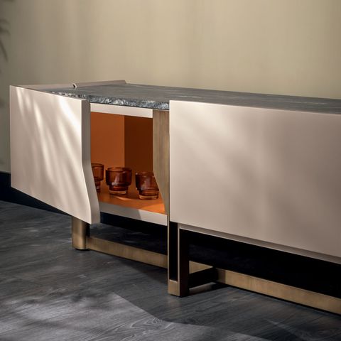 cantori, tv cabinets, mirage, detail