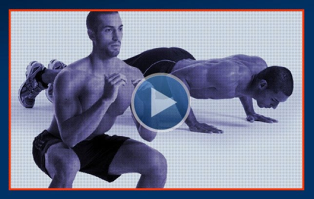 The 3 Minute Squat And Pushup Challenge Men S Health