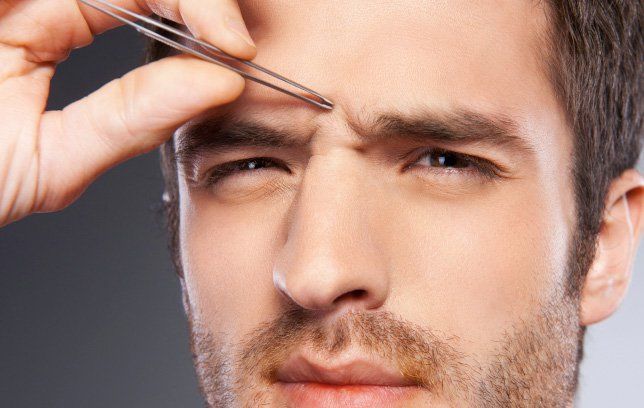 eyebrow and facial grooming