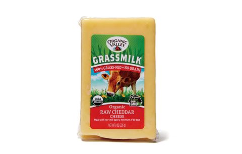 Organic Valley Grassmilk Raw Cheddar Cheese