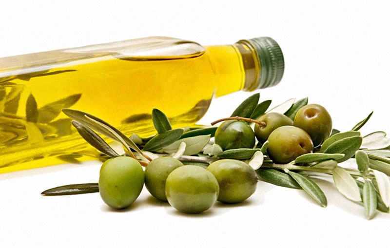 Anal sex with olive oil