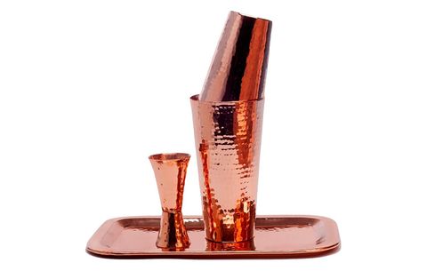 A Copper Bar Set for the Burgeoning Mixologist