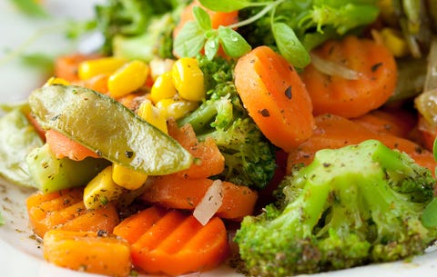 cómo recalentar las sobras de verduras