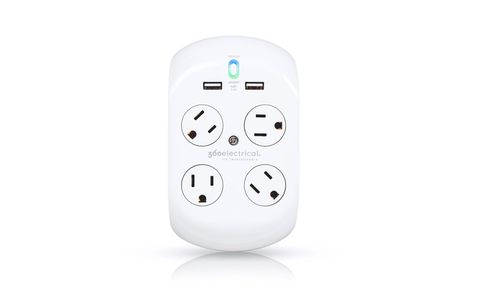 360 Electrical Revolve Plus Surge Protector With Rotating Outlets