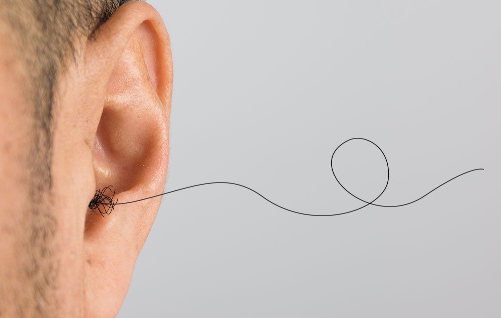 what to do when you find one long gray hair in your ear