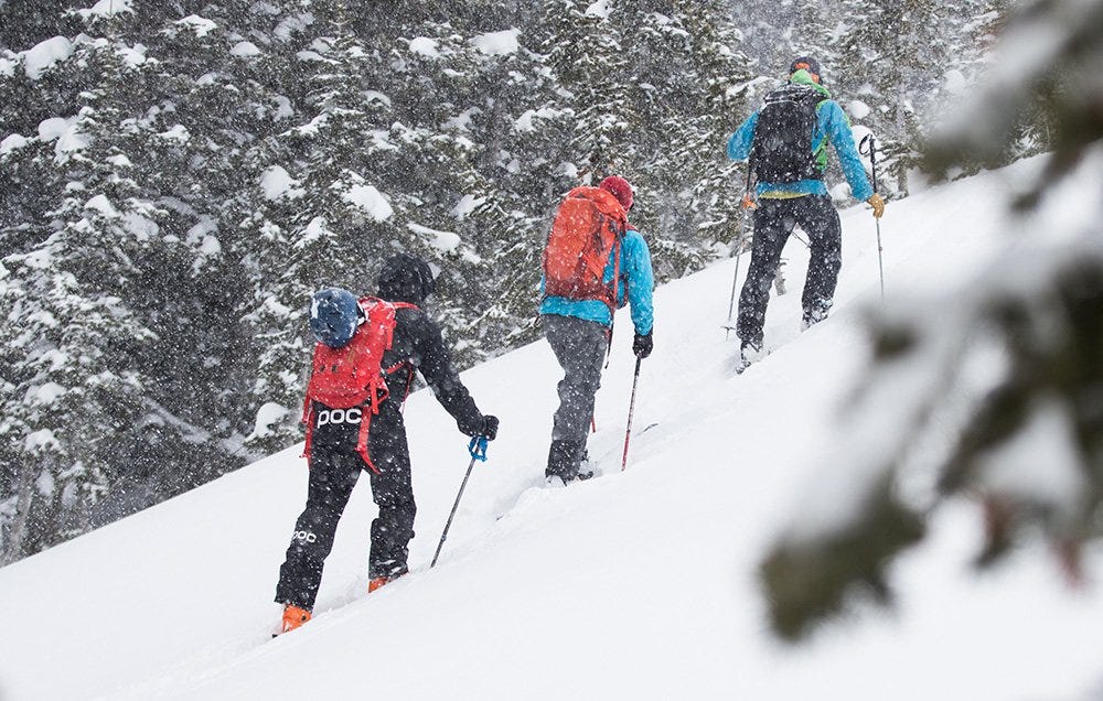 What it's like camping and backcountry skiing in below freezing ...