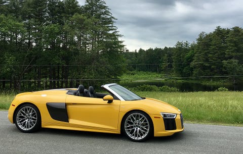 First Drive And Review 2017 Audi R8 Spyder Men S Health Audi