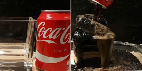 coca cola stomach acid