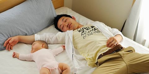 dads sleep better than moms