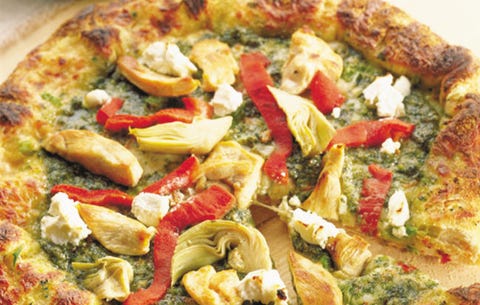 Chicken Pesto Pizza