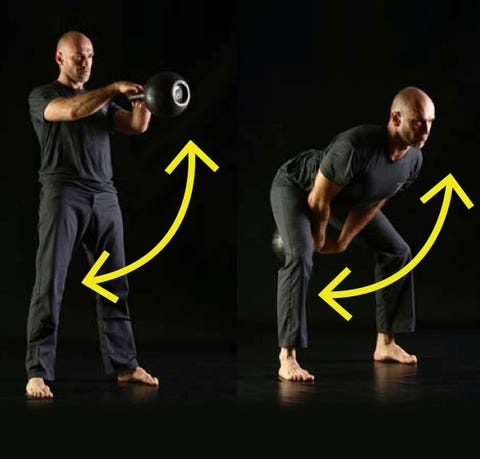 How To Do The Kettlebell Swing Men S Health