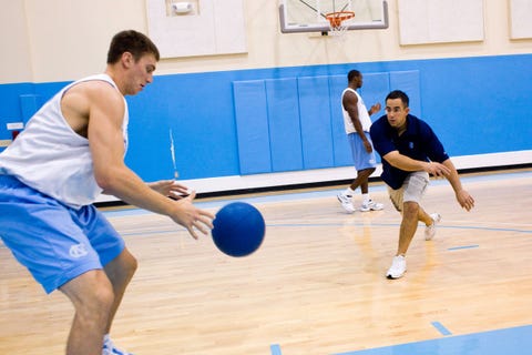 Unc S Ultimate Medicine Ball Abs Workout Men S Health