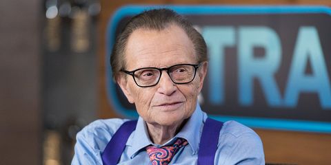 Larry King lung cancer