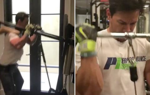 Mark Wahlberg Showed Off His Workout On Instagram—And It Is Insane