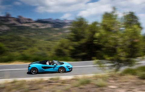 First Drive And Review 2018 Mclaren 570s Spider Mens Health