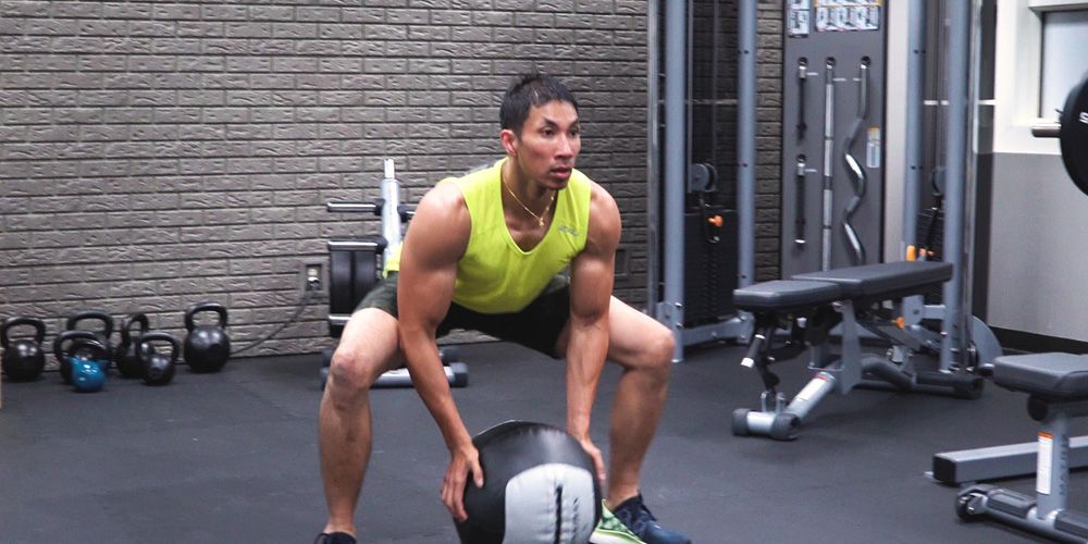 Build Serious Muscle With This 4 Move Medicine Ball