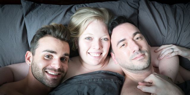 This Throuple Shares One Bedroom and Has a 'Pretty Fun Sex Life&am...