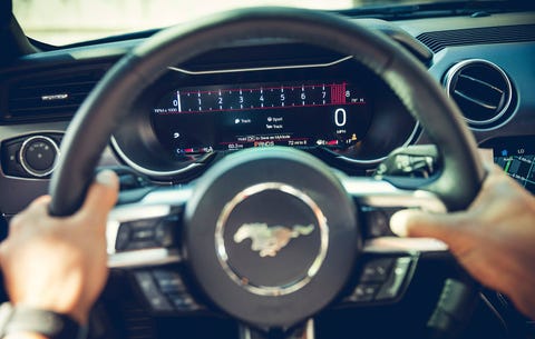 2018 Ford Mustang 10 Speed Auto Drag Strip Mode