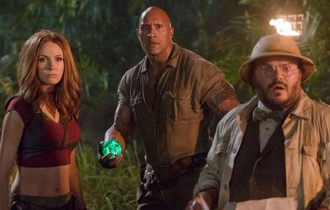 the rock defends jumanji against guy on twitter men s health