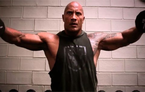 the rock's workout shirts