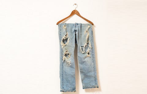 distressed denim