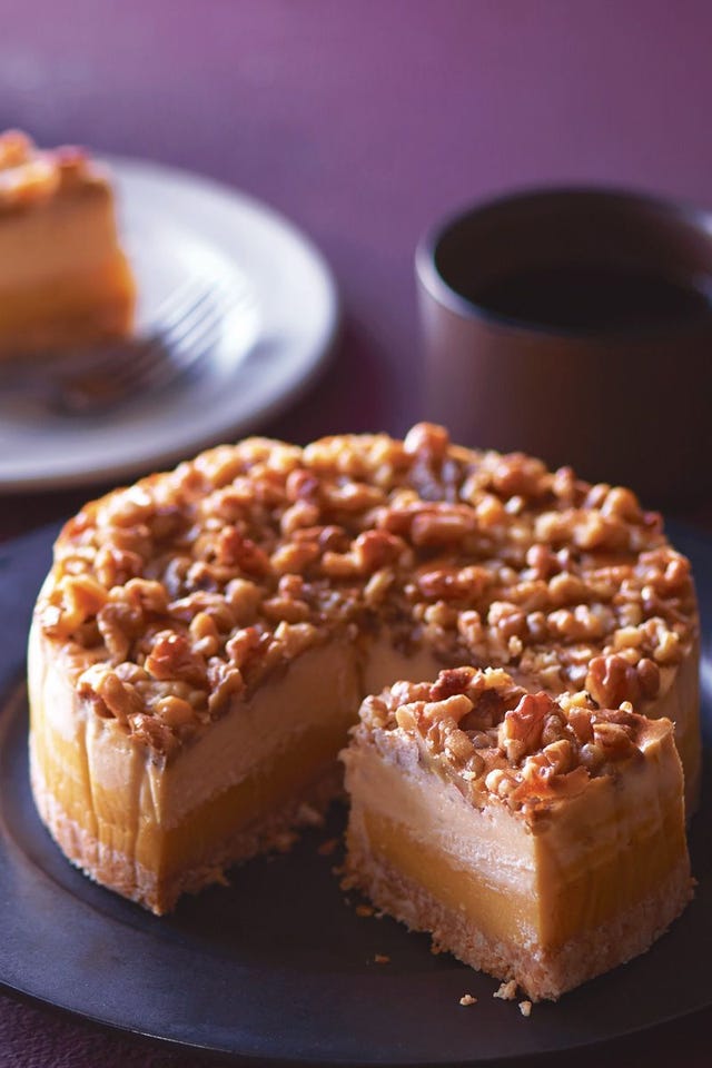 スイートポテトとブルーチーズのベイクドチーズケーキ Elle Gourmet エル グルメ スイートポテトとブルーチーズのベイクドチーズケーキ Elle Gourmet エル グルメ