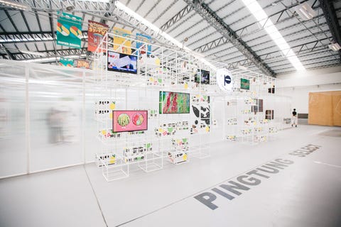 台灣設計展 Taiwan Design Expo 展場以台灣傳統超級市場為發想