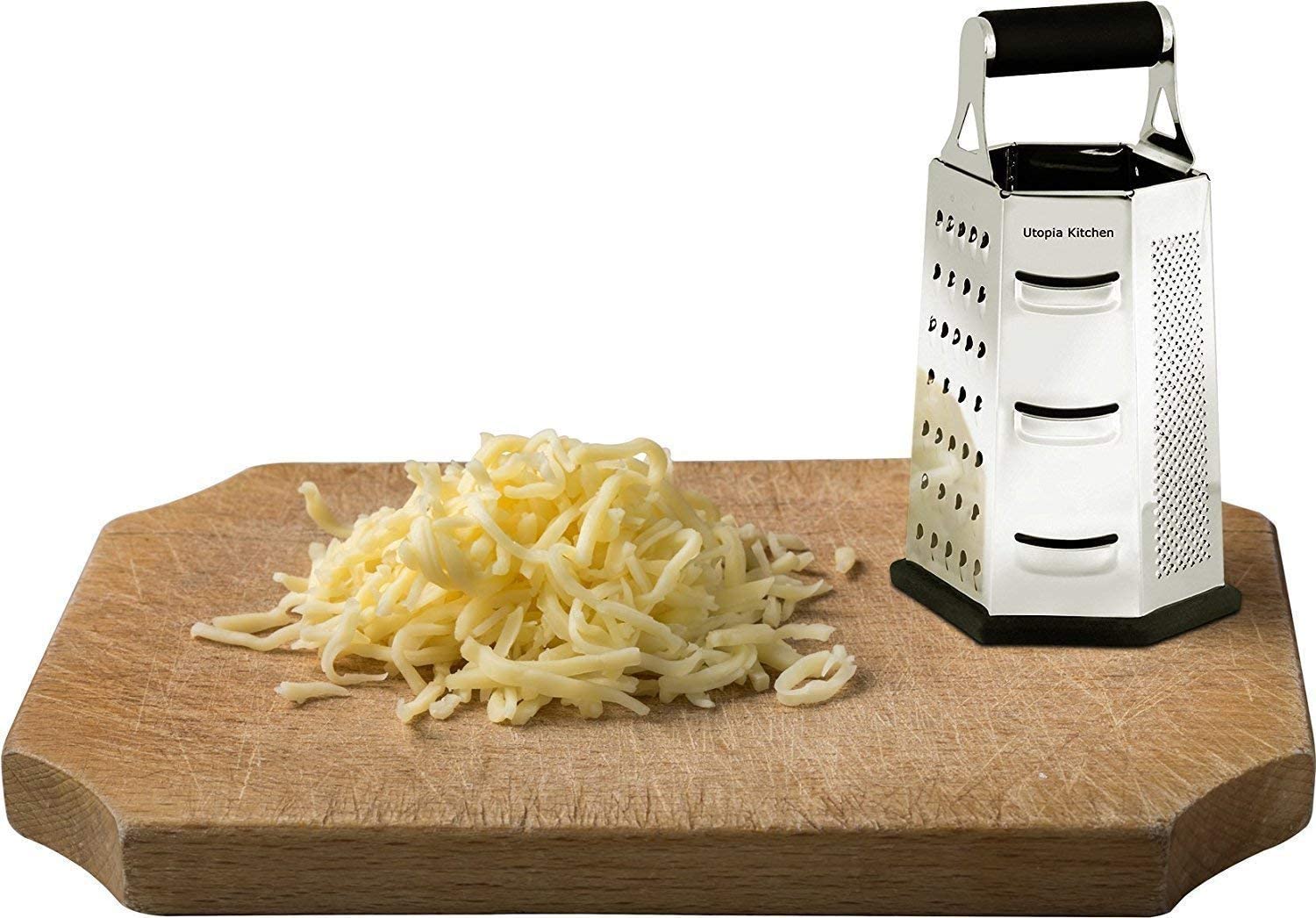 This 6-Sided Grater Will Slice, Shred, And Zest Any Hunk Of Cheese