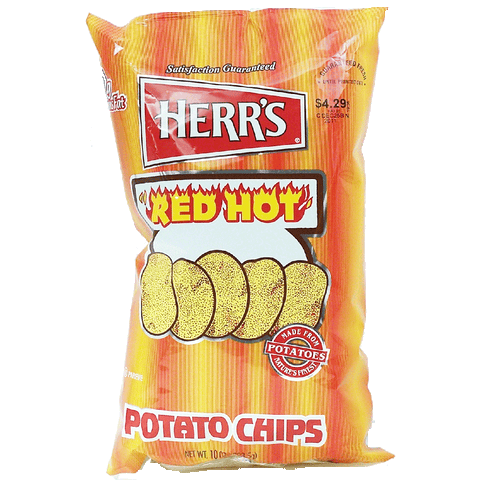 Herr's 'Red Hot' Potato Chips Review