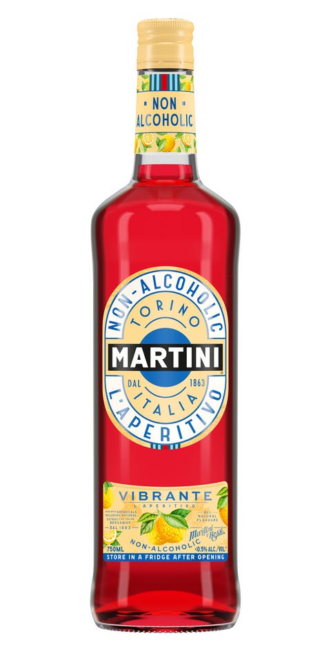 Martini Launches Non Alcoholic Aperitivo Martini Vibrante