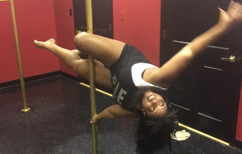 This Is What It's Like To Pole Dance For Fitness When You're Plus-Sized plus sized pole dancing