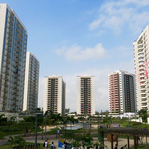 inside the olympic village 