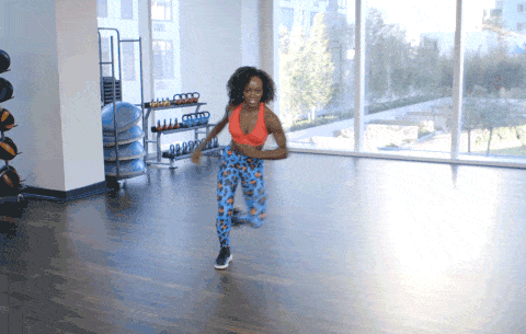 Calorie-burning dance moves