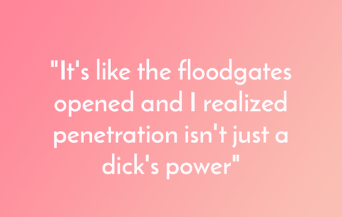 To tak jakby otworzyły się wrota powodzi i zdałem sobie sprawę, że penetracja to nie tylko moc kutasa moc's like the floodgates opened and I realized penetration isn't just a dick's power