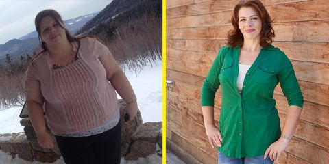 Erica Buteau before and after weight loss