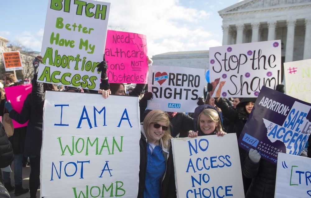 25 Brilliant Protest Signs Urging The Supreme Court To Support Abortion ...