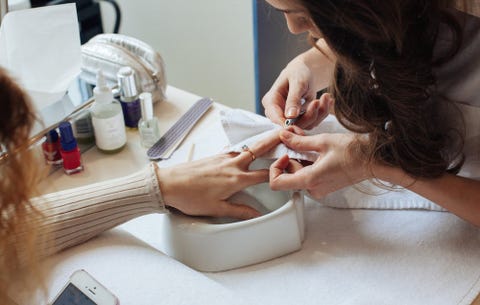 6 Signs You Should Walk Out Of A Nail Salon Asap Women S Health