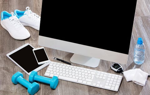 how to burn calories at your desk