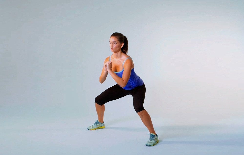 This Move Burns Way More Calories Than a Traditional Squat | Women's Health