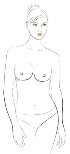 Big White Tits With Gap - Types of Boobs: The 7 Types of Boobs That Exist | Women's Health