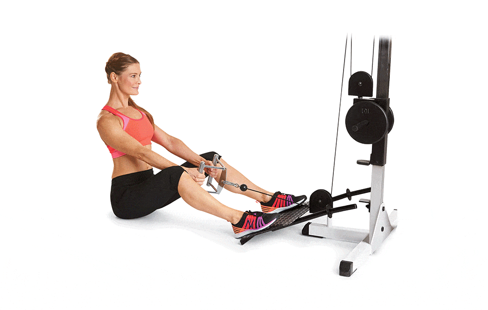 Seated Cable Row.