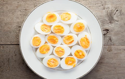 Hard Boiled Eggs: Weight Watchers Points