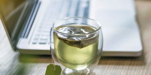 Green tea instead of coffee