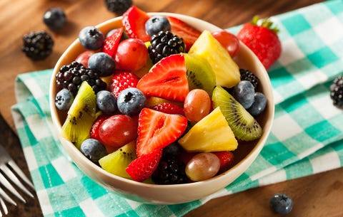 High protein fruit salad