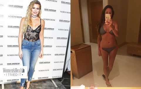 I Worked Out (and Ate) Like Khloe Kardashian for Two Weeks and Here’s What Happened 