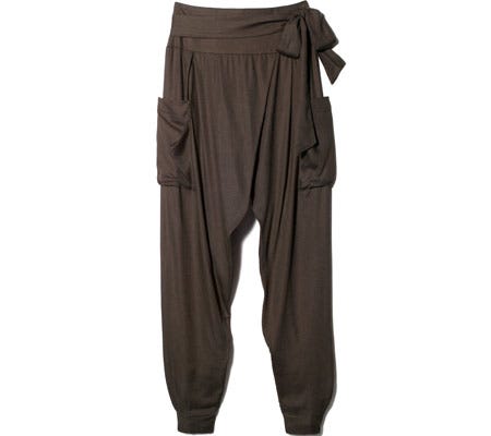 pants suitable for pear shaped body